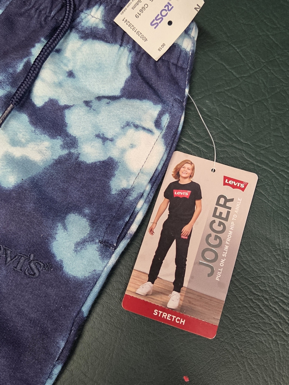 **Kids Tie-Dye Jogger Pants - Blue - Levi's** - Picture 2 of 6